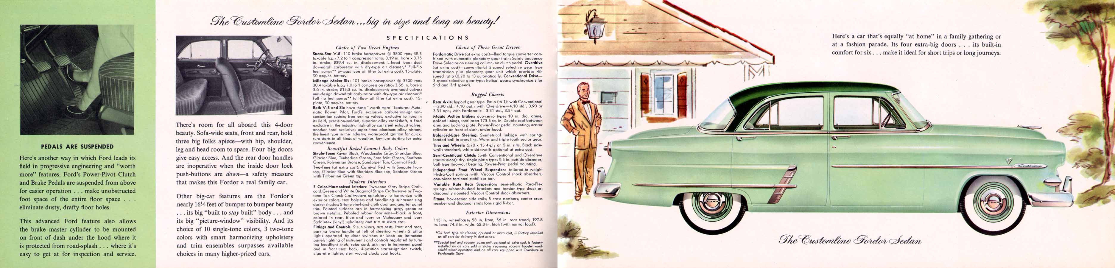 1953 Ford Brochure Page 3